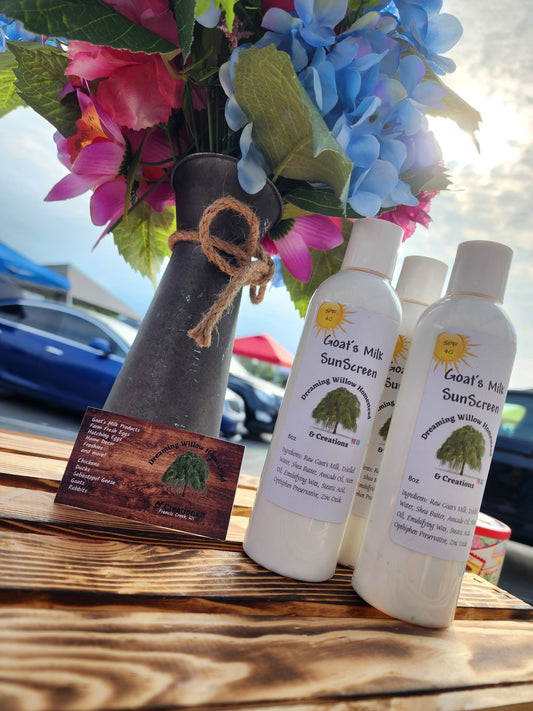 Goat's Milk Sunscreen
