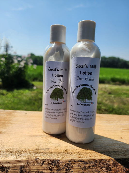 8oz Goat's Milk Lotion